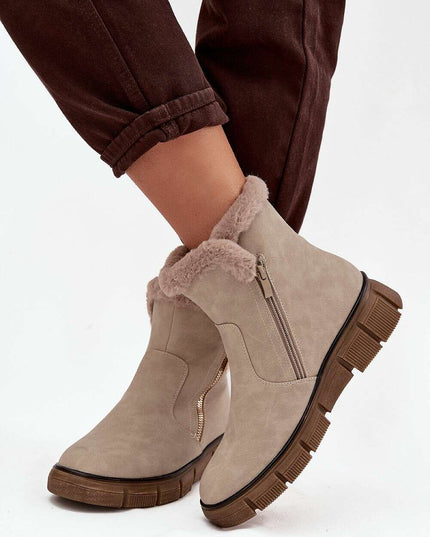 Snow boots model 220529