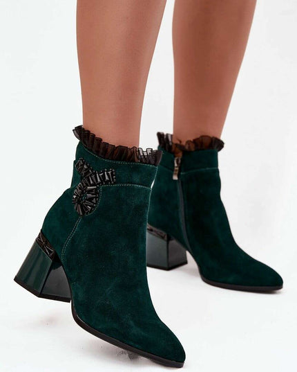 Heel boots model 220504