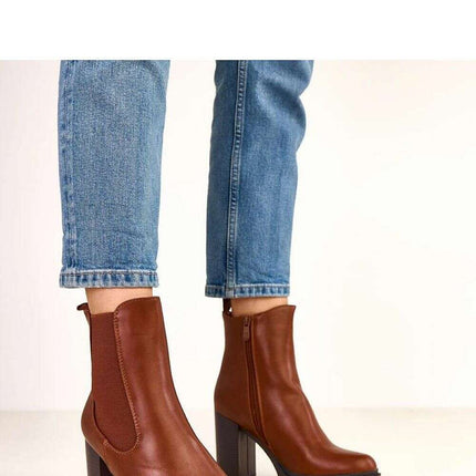 Heel boots model 220578