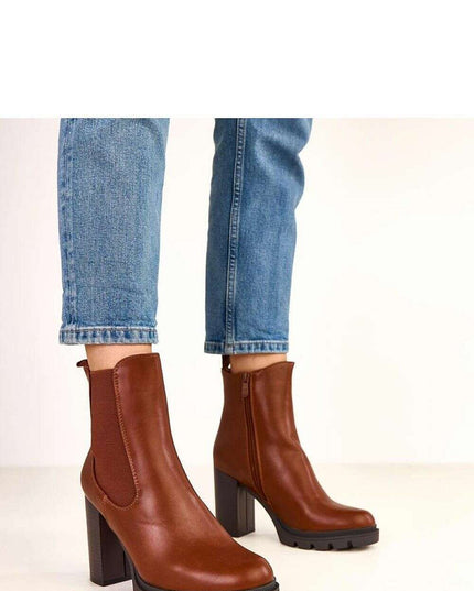 Heel boots model 220578