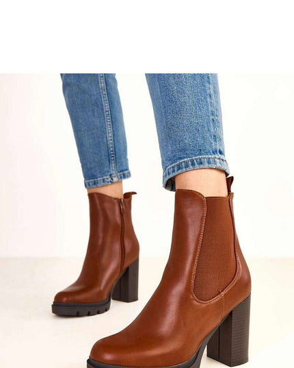 Heel boots model 220578