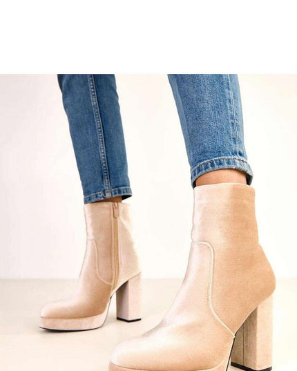 Heel boots model 220580