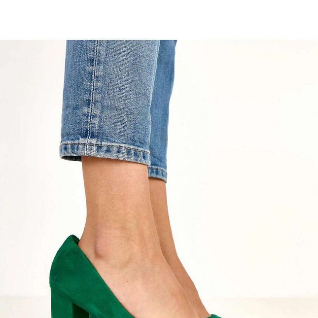 Block heel pumps model 220598