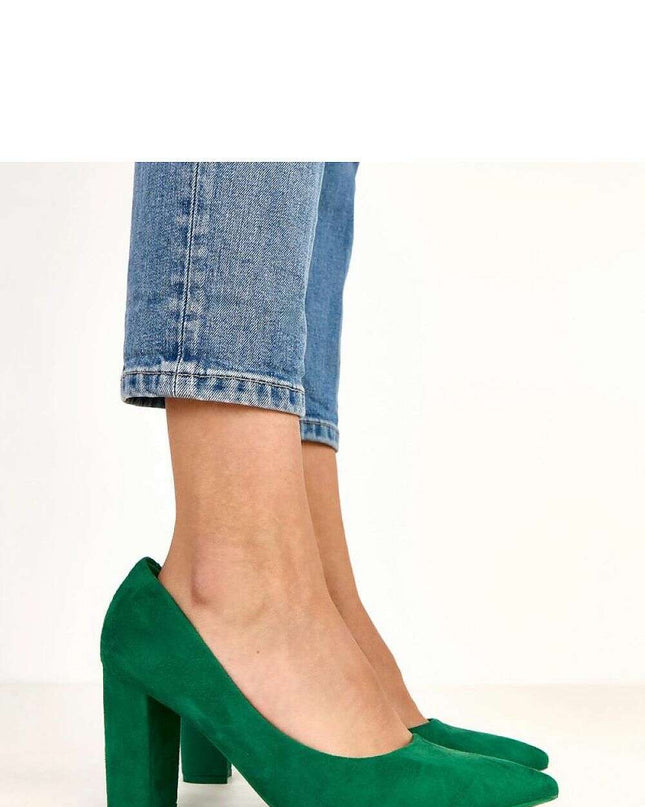 Block heel pumps model 220598