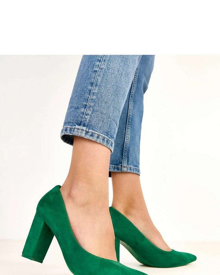 Block heel pumps model 220598