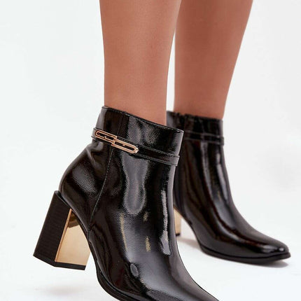 Heel boots model 220691