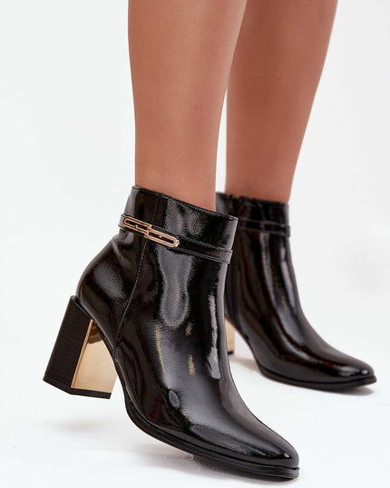 Heel boots model 220691