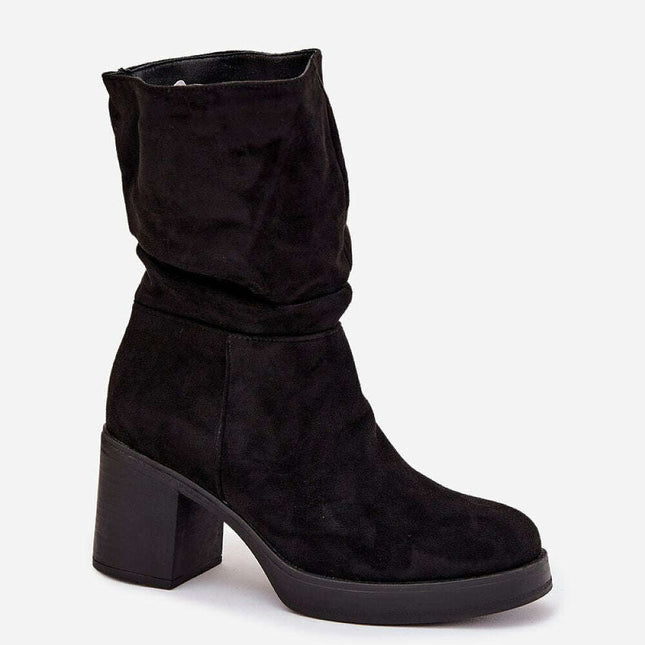 Heel boots model 220695