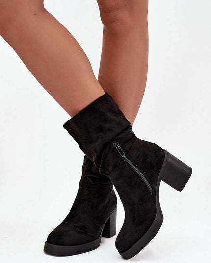 Heel boots model 220695