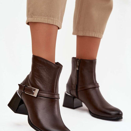 Heel boots model 220702