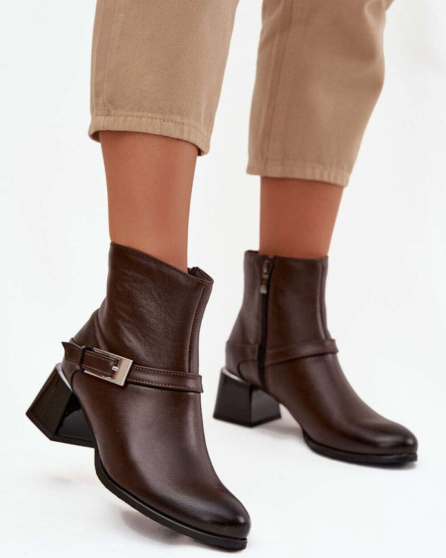 Heel boots model 220702