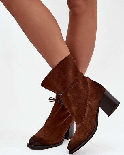 Heel boots model 220703