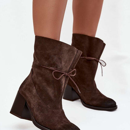 Heel boots model 220703