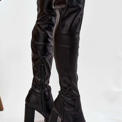 Heel boots model 220713