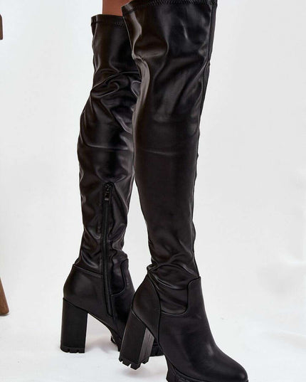Heel boots model 220713