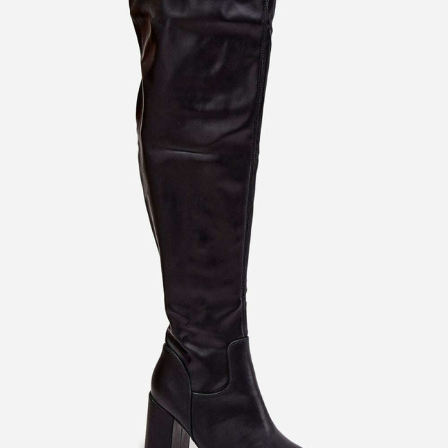 Heel boots model 220713