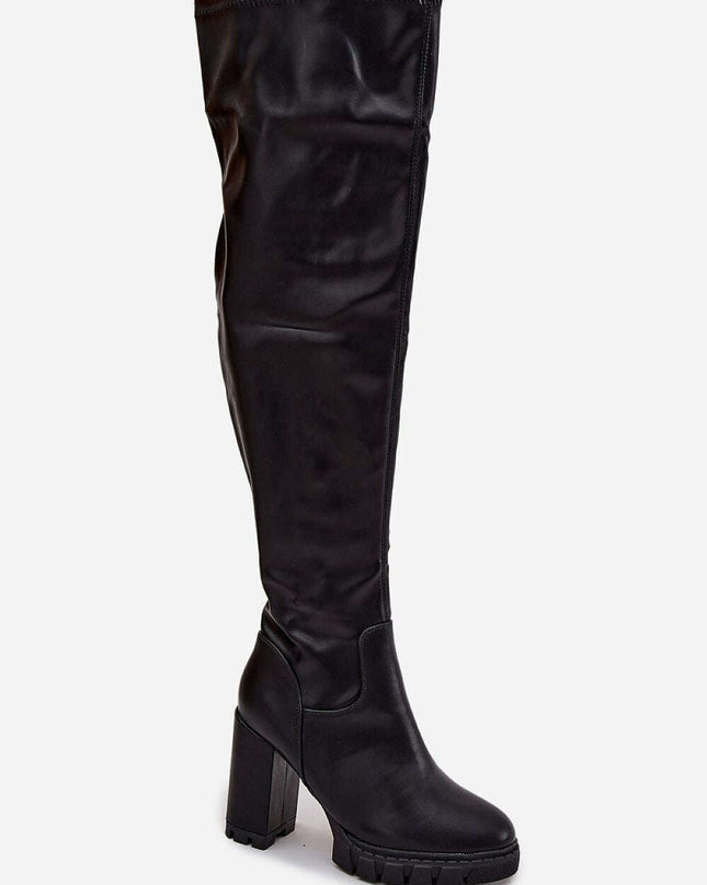 Heel boots model 220713
