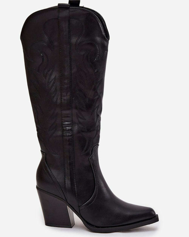 Heel boots model 220714