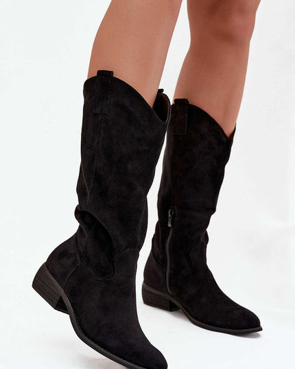 Heel boots model 220715