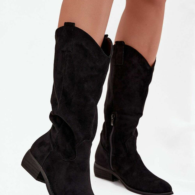 Heel boots model 220715