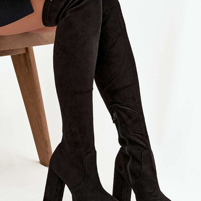 Heel boots model 220717