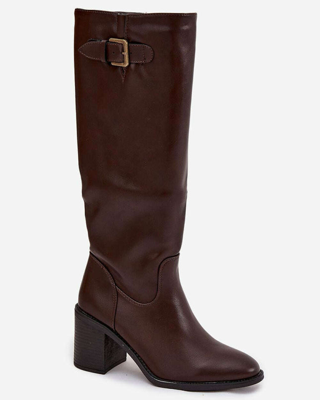 Heel boots model 220721