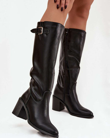 Heel boots model 220721