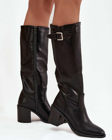 Heel boots model 220721