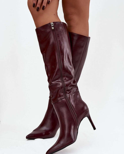 Heel boots model 220725