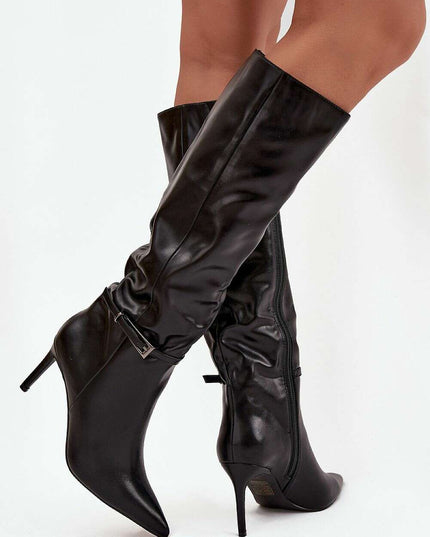 Heel boots model 220725
