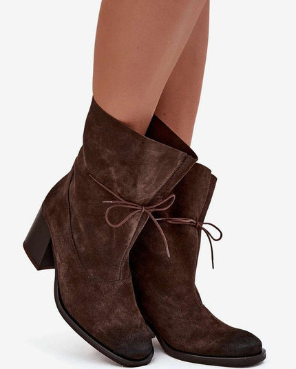 Heel boots model 220703