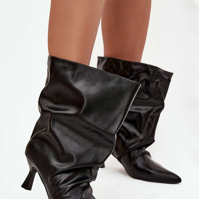 Heel boots model 220892