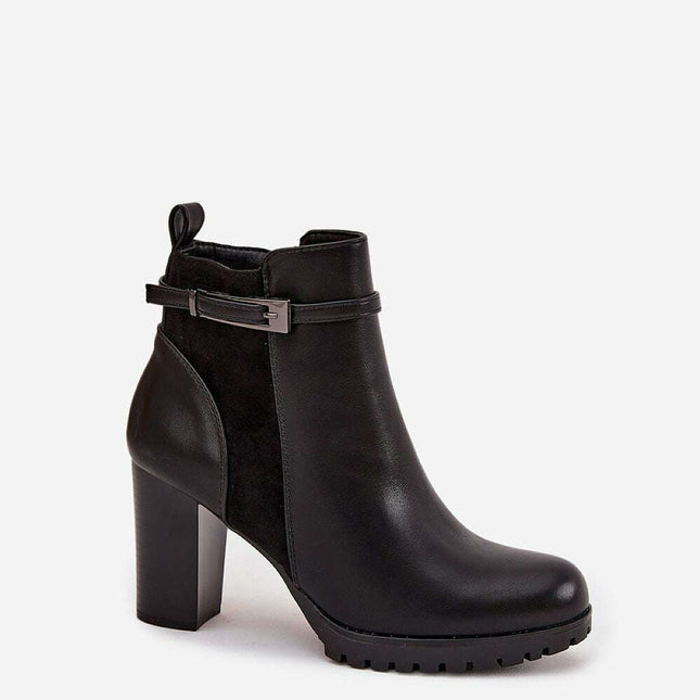 Heel boots model 220894