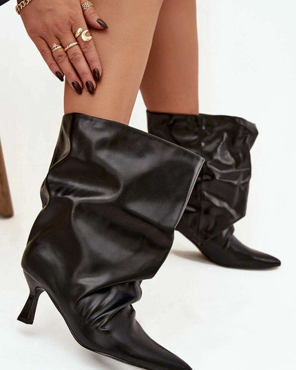 Heel boots model 220892