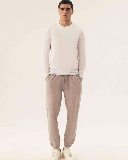 Men's Basic Long Sleeve Undershirt 2-Pack – Cotton Stretch Comfort