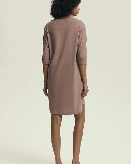 Women's 100% Cotton Nightshirt – Loose Fit, Breathable & Stylish