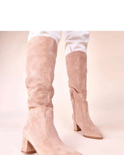 Heel boots model 220995