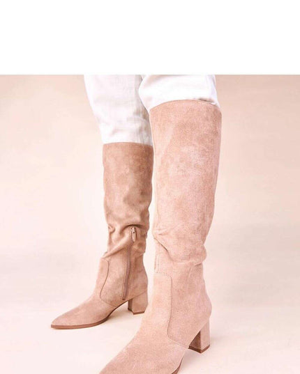 Heel boots model 220995