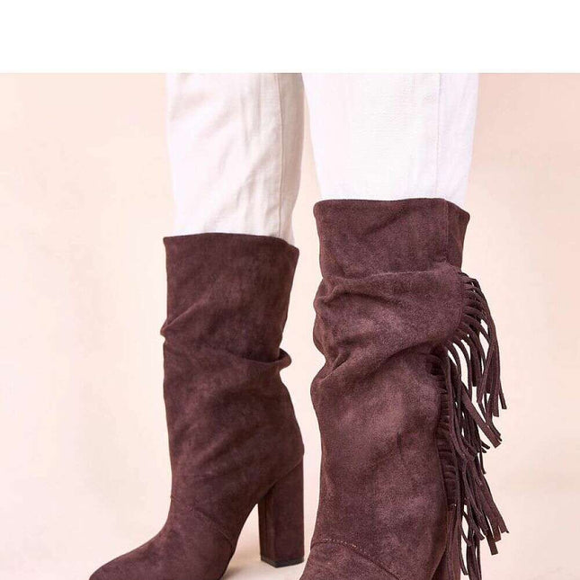 Heel boots model 221008