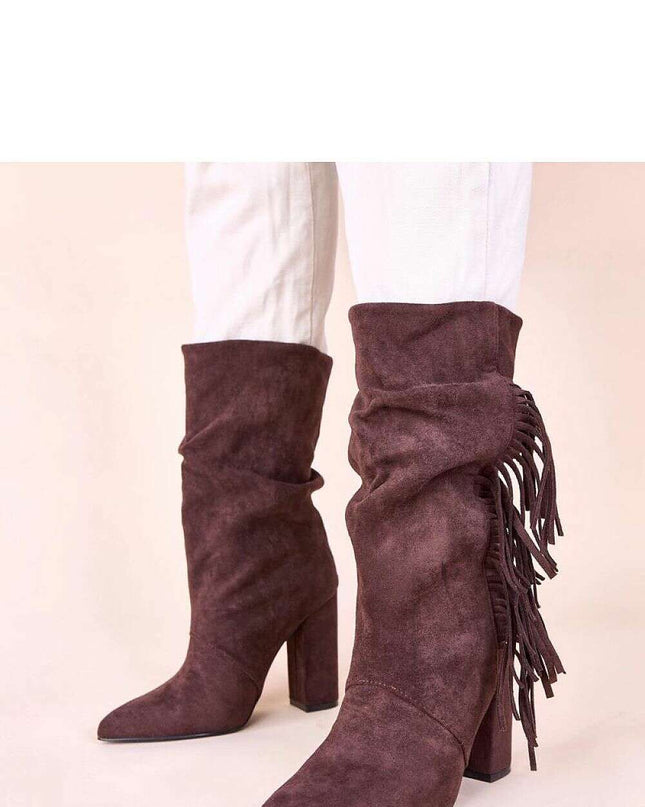 Heel boots model 221008