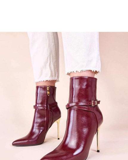 Heel boots model 221026