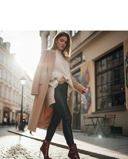 Heel boots model 221026