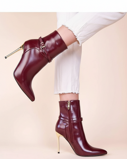 Heel boots model 221026