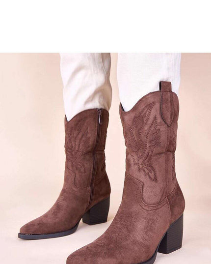 Heel boots model 221031