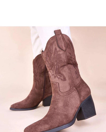 Heel boots model 221031