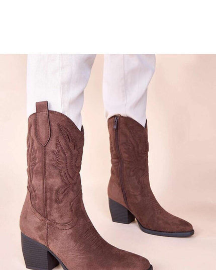 Heel boots model 221031