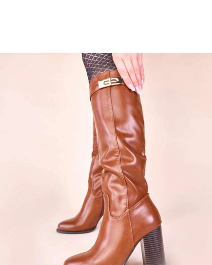 Heel boots model 221035