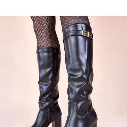 Heel boots model 221035