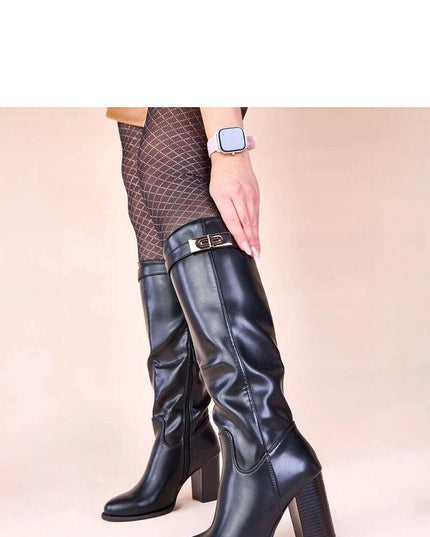 Heel boots model 221035