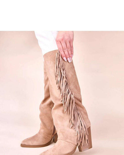 Heel boots model 221045